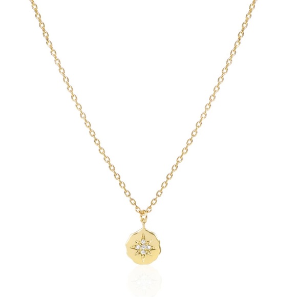 Bagatiba gold diamond “north star” necklace - Picture 1 of 2